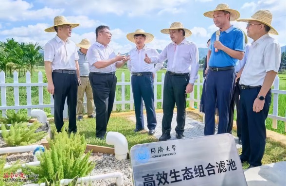 海南省委書記馮飛、省長劉小明視察三亞資源化利用試點(diǎn)項(xiàng)目